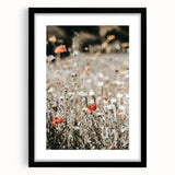 Wildflower Meadow Wall Art | Rustic Farmhouse Decor for Nature Lovers