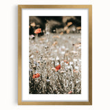 Wildflower Meadow Wall Art | Rustic Farmhouse Decor for Nature Lovers