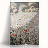 Wildflower Meadow Wall Art | Rustic Farmhouse Decor for Nature Lovers