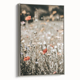 Wildflower Meadow Wall Art | Rustic Farmhouse Decor for Nature Lovers