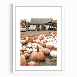 Rustic Pumpkin Harvest Wall Art | Farmhouse Decor for Fall Homes