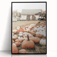 Rustic Pumpkin Harvest Wall Art | Farmhouse Decor for Fall Homes