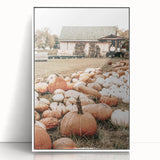 Rustic Pumpkin Harvest Wall Art | Farmhouse Decor for Fall Homes
