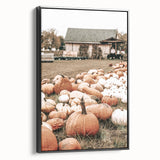 Rustic Pumpkin Harvest Wall Art | Farmhouse Decor for Fall Homes