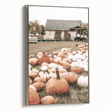 Rustic Pumpkin Harvest Wall Art | Farmhouse Decor for Fall Homes