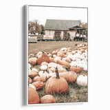 Rustic Pumpkin Harvest Wall Art | Farmhouse Decor for Fall Homes