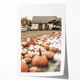 Rustic Pumpkin Harvest Wall Art | Farmhouse Decor for Fall Homes