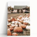 Rustic Pumpkin Harvest Wall Art | Farmhouse Decor for Fall Homes