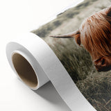 Highland Cow Farmhouse Wall Art | Rustic Country Decor | Animal Print