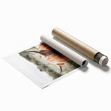 Highland Cow Farmhouse Wall Art | Rustic Country Decor | Animal Print