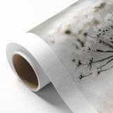 Frosted Wildflower Wall Art | Rustic Farmhouse Decor for Serene Spaces