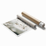 Frosted Wildflower Wall Art | Rustic Farmhouse Decor for Serene Spaces