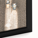 Aerial Tractor in Field Wall Art | Rustic Farmhouse Decor for Country Homes