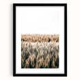 Golden Wheat Field Farmhouse Wall Art - Rustic Country Style Decor