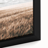 Farmhouse Wall Art of Wheat Field and Sky - Rustic Country Style Decor