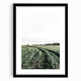 Farmhouse Wall Art of Lush Green Field Path - Rustic Country Style Decor