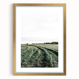 Farmhouse Wall Art of Lush Green Field Path - Rustic Country Style Decor