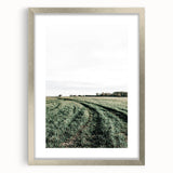 Farmhouse Wall Art of Lush Green Field Path - Rustic Country Style Decor