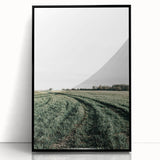 Farmhouse Wall Art of Lush Green Field Path - Rustic Country Style Decor