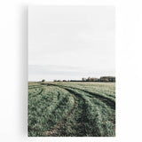 Farmhouse Wall Art of Lush Green Field Path - Rustic Country Style Decor