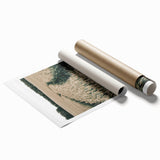 Farmhouse Wall Art of Wheat Field Path - Rustic Country Style Decor