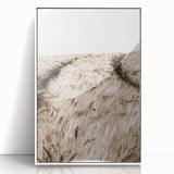 Golden Wheat Field Farmhouse Wall Art - Rustic Country Style Decor