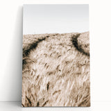 Golden Wheat Field Farmhouse Wall Art - Rustic Country Style Decor