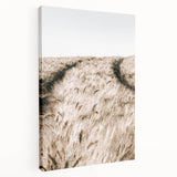 Golden Wheat Field Farmhouse Wall Art - Rustic Country Style Decor