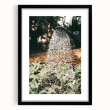 Rustic Farmhouse Wall Art of Watering Plants - Country Style Decor