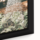 Rustic Farmhouse Wall Art of Watering Plants - Country Style Decor