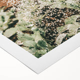 Rustic Farmhouse Wall Art of Watering Plants - Country Style Decor