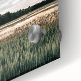 Farmhouse Wall Art of Sunlit Wheat Field - Rustic Country Style Decor