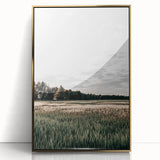 Farmhouse Wall Art of Sunlit Wheat Field - Rustic Country Style Decor