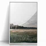 Farmhouse Wall Art of Sunlit Wheat Field - Rustic Country Style Decor