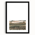 Farmhouse Wall Art of Rolling Fields - Rustic Country Style Decor