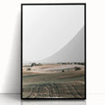 Farmhouse Wall Art of Rolling Fields - Rustic Country Style Decor