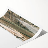 Farmhouse Wall Art of Rolling Fields - Rustic Country Style Decor