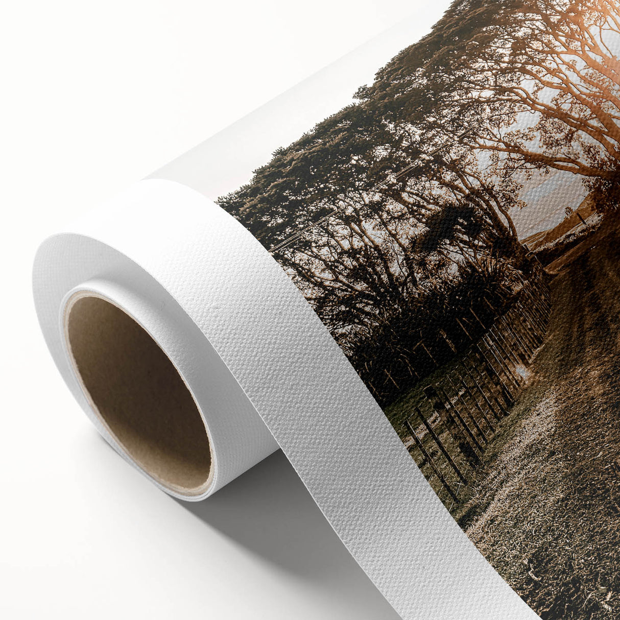 Sunset Path Farmhouse Wall Art - Rustic Country Style Decor