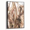 Rustic Farmhouse Wall Art – Dried Corn Stalks Print for Country Decor