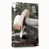 Rustic Cowboy Hat Wall Art | Farmhouse Decor | Country Style Print