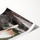 Rustic Cowboy Hat Wall Art | Farmhouse Decor | Country Style Print