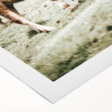 Farmhouse Wall Art – Grazing Cow in Pasture Print for Rustic Decor