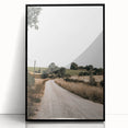 Farmhouse Wall Art – Winding Country Road Print for Rustic Home Decor