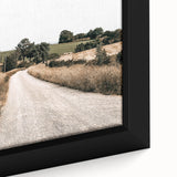 Farmhouse Wall Art – Winding Country Road Print for Rustic Home Decor