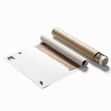 Farmhouse Wall Art – Plowed Field with Rustic Fence Print for Country Decor