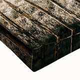 Farmhouse Wall Art – Plowed Field with Rustic Fence Print for Country Decor