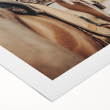 Cowboy and Saddle Wall Art | Rustic Farmhouse Decor | Country Style Print