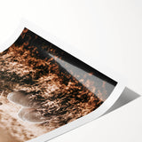 Farmhouse Wall Art – Sheep Grazing at Sunset Print for Rustic Home Decor