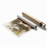 Farmhouse Wall Art – Grazing Horse by Pond Print for Rustic Country Decor