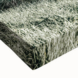 Farmhouse Wall Art – Green Pastures and Wooden Fence Print for Country Decor